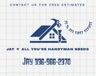 Jay Sees All of Your Handyman Needs - Business Card